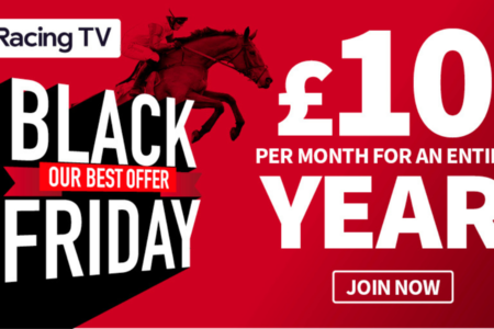 Black Friday (26th) - Racing TV's best ever offer!